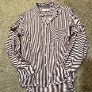 💜🩷LOFT button up🩷💜